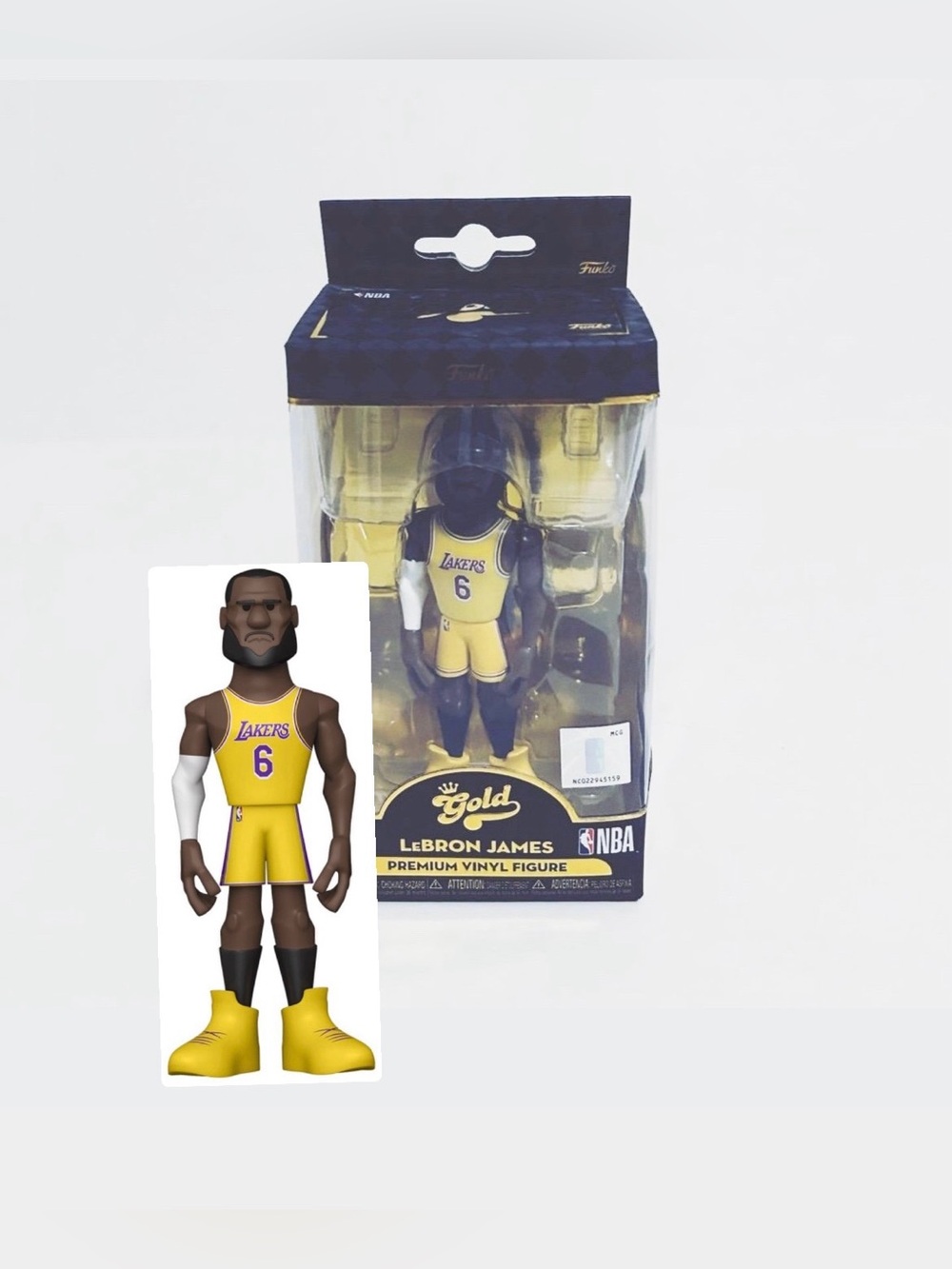 Funko NBA Vinyl Gold 5” Lebron James Lakers Figure